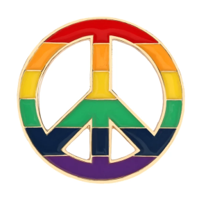 Pin’s Peace and Love, Pins Lgbt, LGBTQIA+