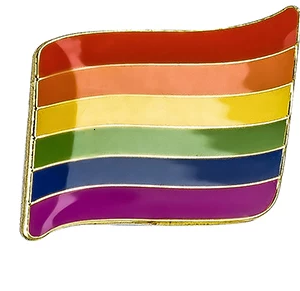 Pin’s Drapeau Glossy, Pins Lgbt, LGBTQIA+