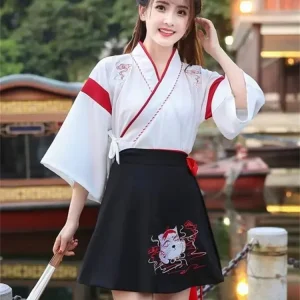 Costume kimono japonais pour femmes