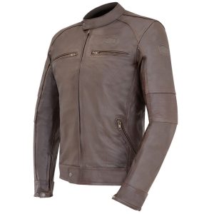 Blouson Cuir moto VINTAGE -Marron
