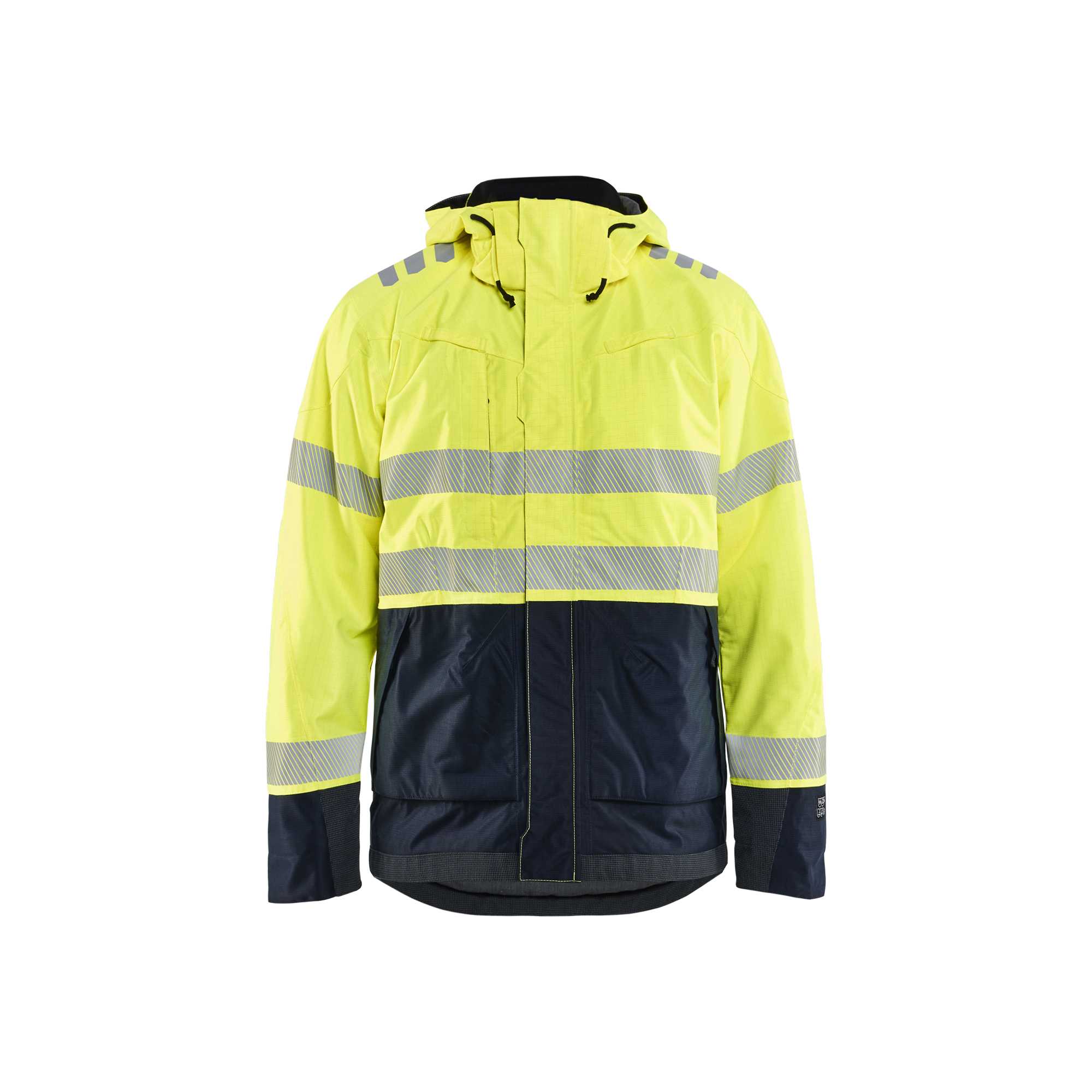 BLAKLADER 40881532 Multinorm shell jacket Hi Vis Reflective Shell Work Jacket MEN - Flame Retardant – Image 3