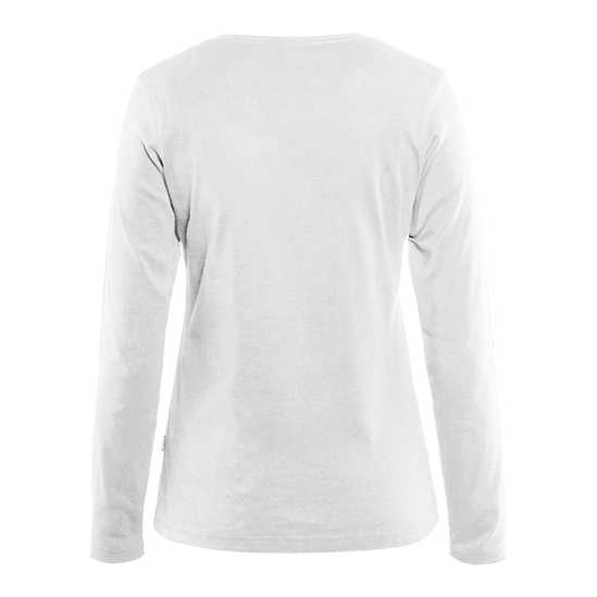 BLAKLADER 33011032 Women's Long Sleeved T Shirt Long Sleeve Work T-Shirt WOMEN - 100% Cotton – Image 3