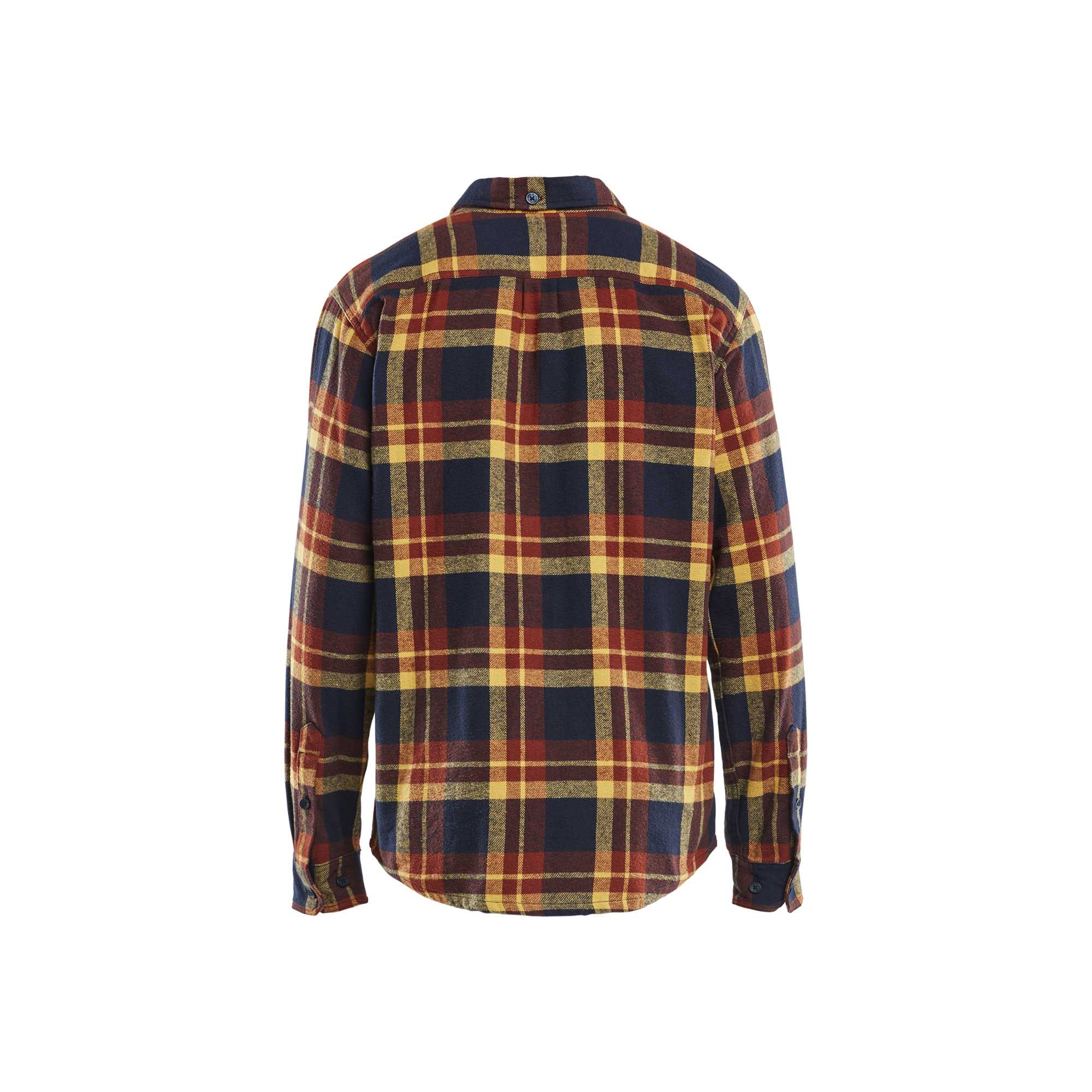 BLAKLADER 32881168 Flannel Shirt Long Sleeve Work Shirt MEN - 100% Cotton – Image 9