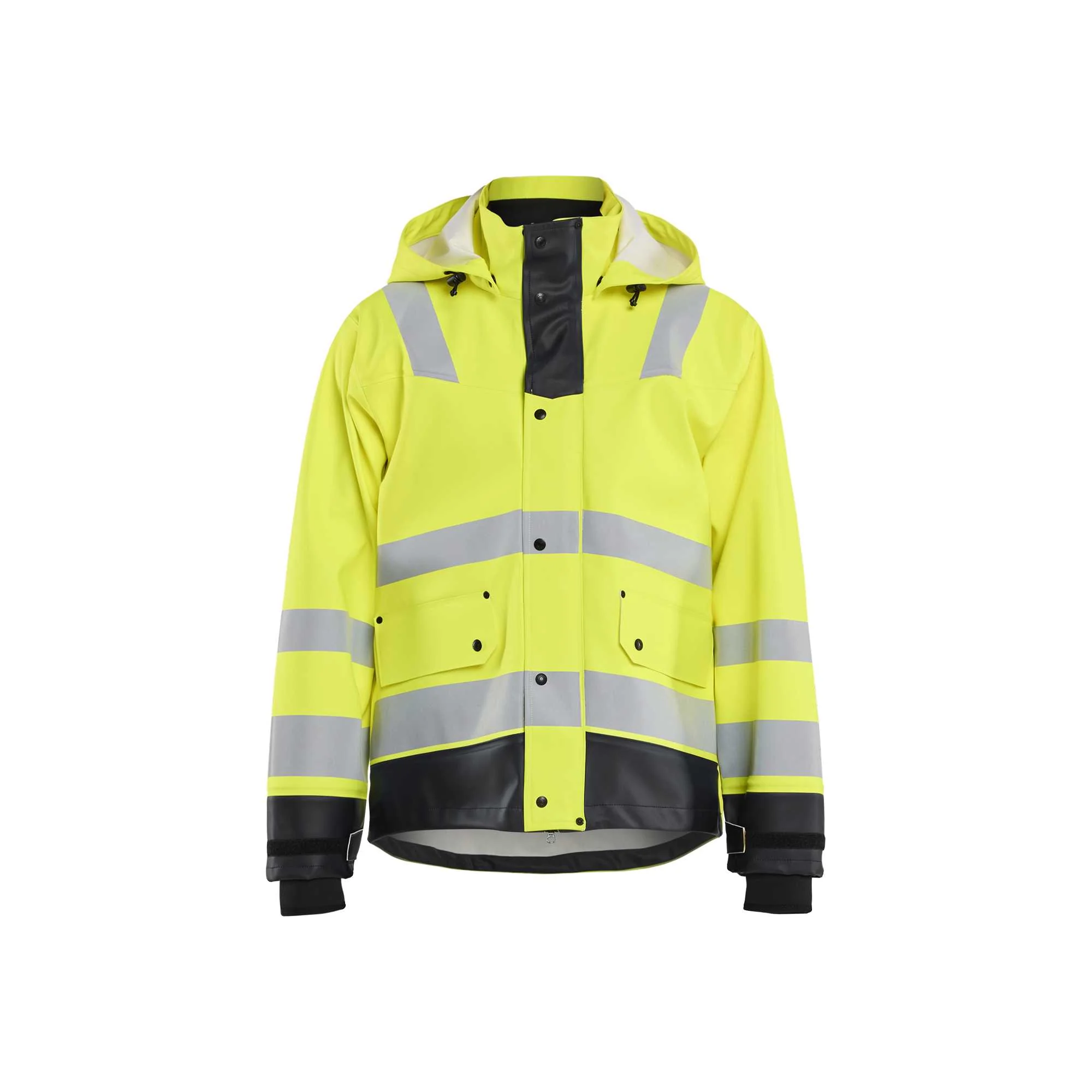 BLAKLADER 43272005 Rain jacket Hi Vis Level 3 Hi Vis Reflective Rain Jacket MEN - Waterproof – Image 7