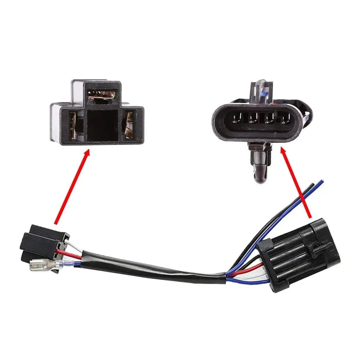 Adaptateur branchement H4-H13 pour phares moto – Image 3