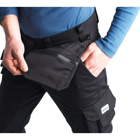 BITCO OISE Stretch Water Repellent Work Trousers Men - CORDURA® Reinforced Knees – Image 6