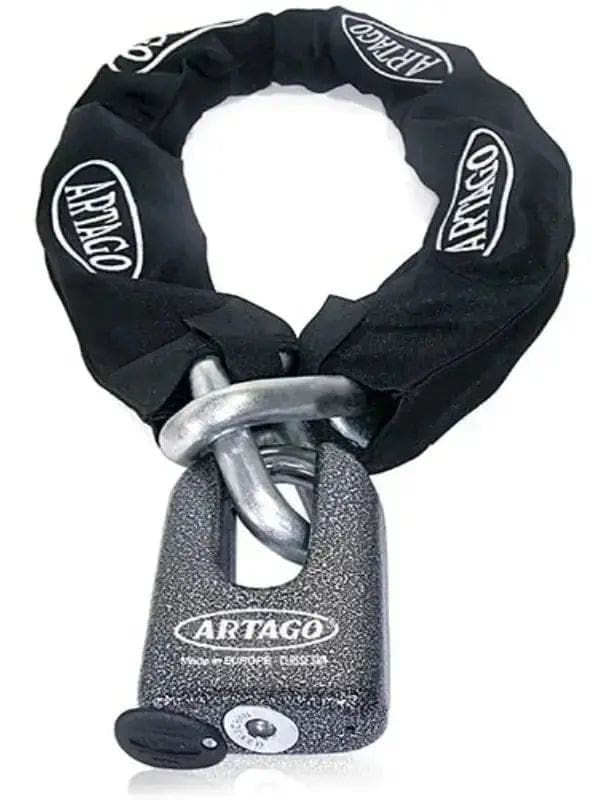 Antivol moto chaine + Cadenas Artago – SRA | Lg : 150cm – Image 2