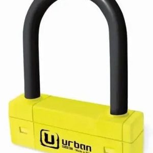 Antivol moto U – UR85 – ø18 – 85*120 Homologation SRA Noir & Jaune