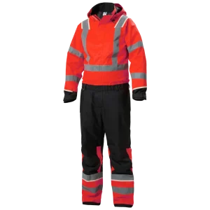 HELLY HANSEN UC-ME WINTER SUIT 71555 Hi Vis Reflective Work Coveralls MEN - PrimaLoft Insulation