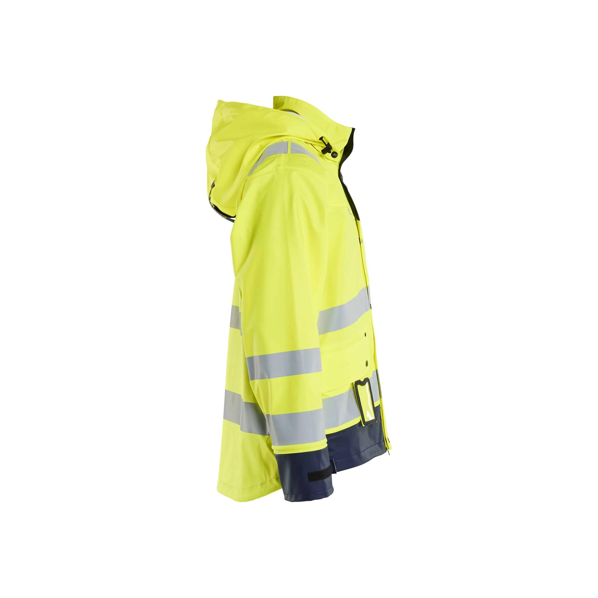BLAKLADER 43022003 Rain jacket Hi Vis Level 2 Hi Vis Reflective Rain Jacket MEN - Waterproof – Image 5