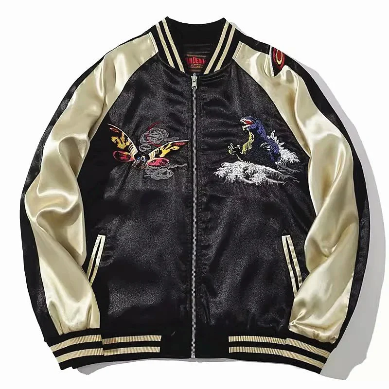 Blouson aviateur japonais Sukajan pour hommes – Image 3