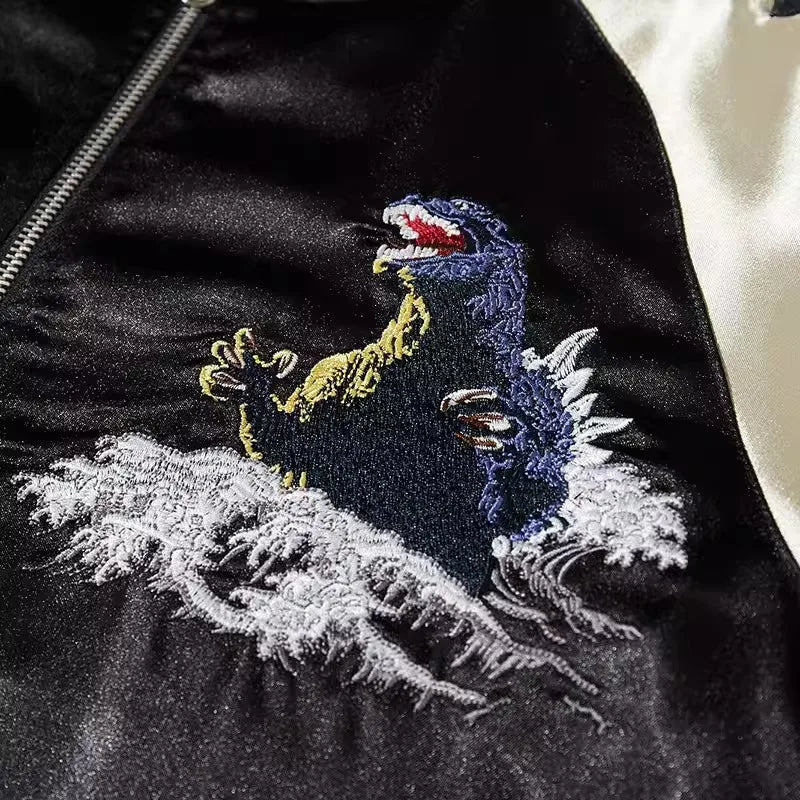 Blouson aviateur japonais Sukajan pour hommes – Image 5