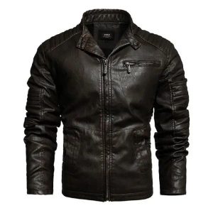 Blouson biker homme vintage
