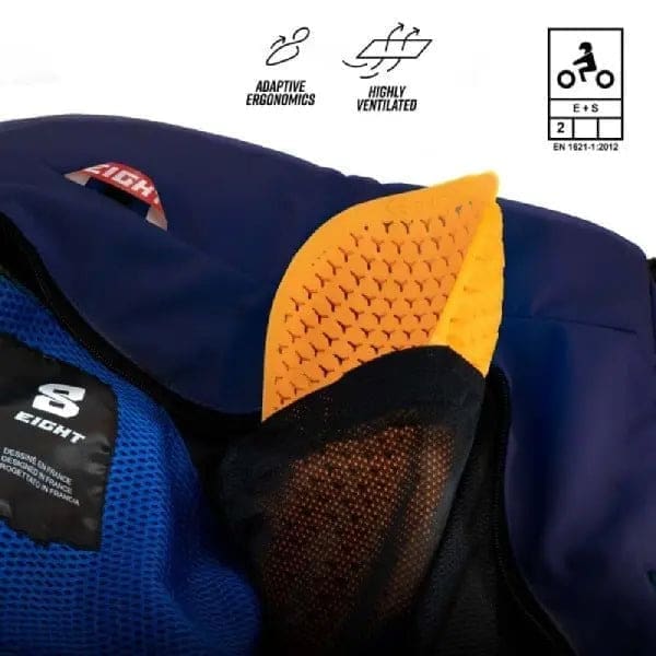 Blouson Bleu Moto Urbain – Image 5