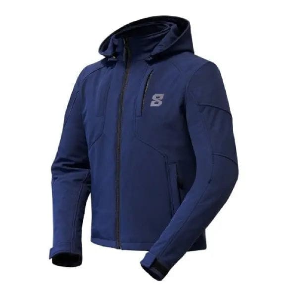 Blouson Bleu Moto Urbain – Image 2