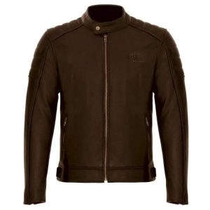 Blouson moto Cuir Homme – GT Trophy Marron