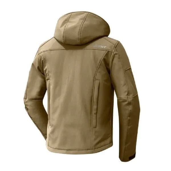 Blouson urbain moto – Beige – Image 4