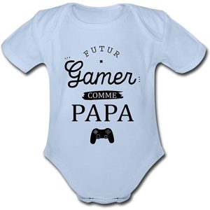 Future Gamer comme Papa – Manches Courtes – 3 couleurs