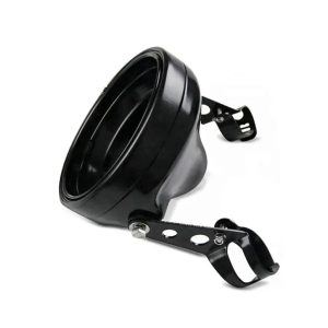 Boîtier pour Phare LED moto 7″ Universel + supports de fourche 35-43mm