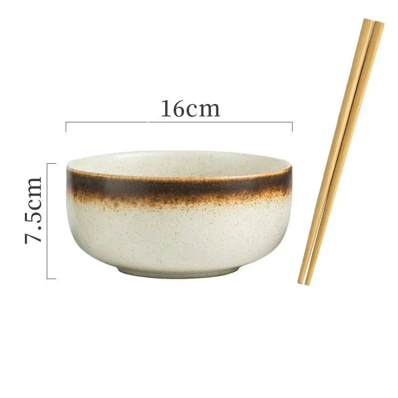 Bol à soupe en céramique Japonais – Image 8