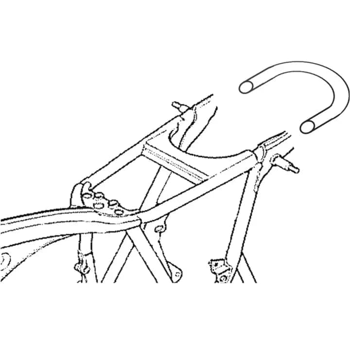 Boucle arriere cafe racer – 195mm + éclairage LED – Image 6