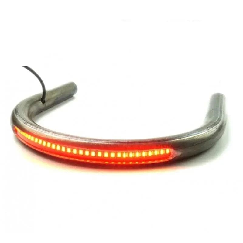 Boucle arriere cafe racer 225mm + éclairage LED – Image 2
