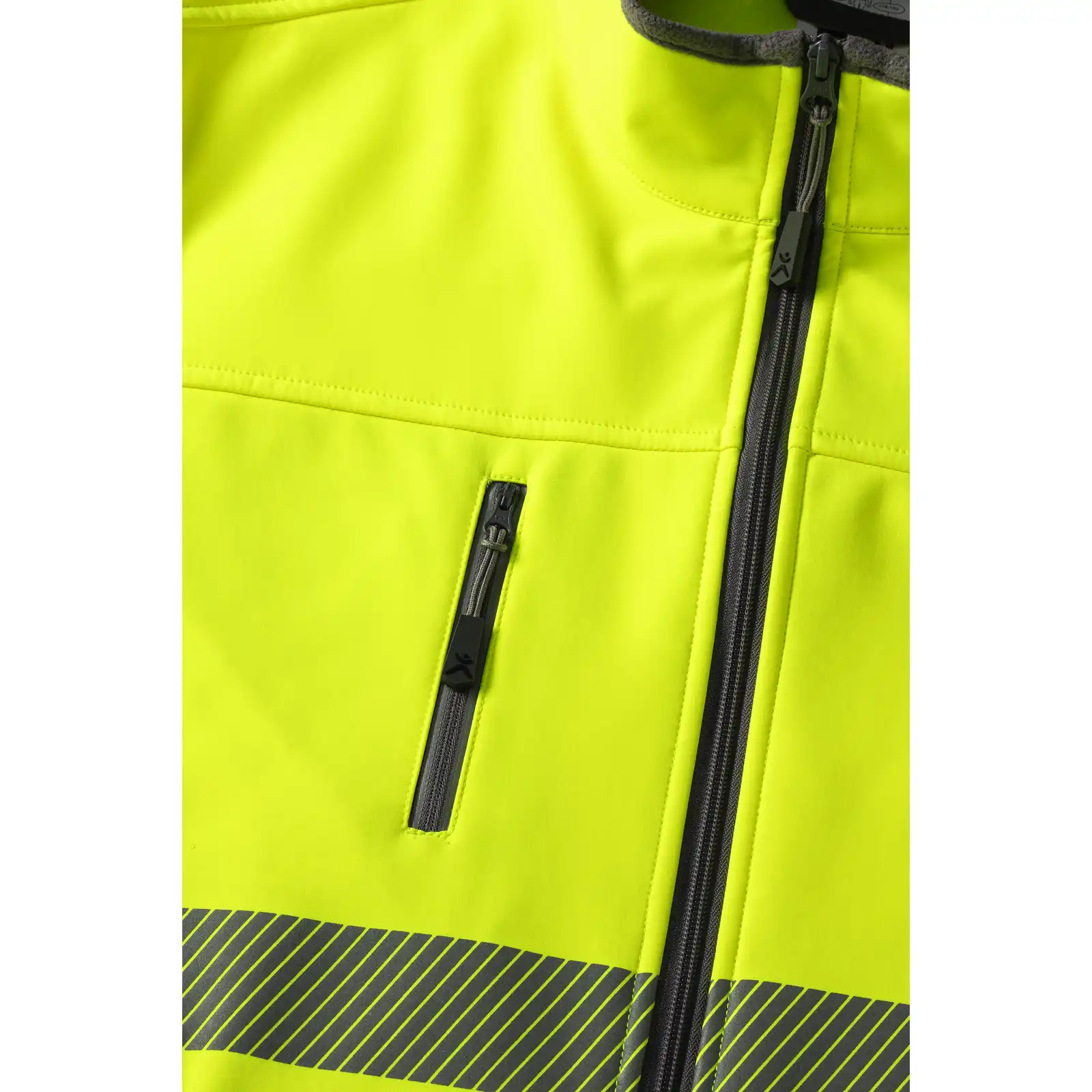 PLANAM Norit High Visibility Outdoor Pure Softshell Work Jacket WOMEN Safety Jacket - Hi Vis – Image 6
