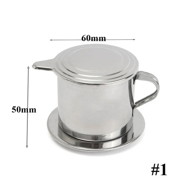 Cafetière filtrante vietnamienne en acier inoxydable – Image 8