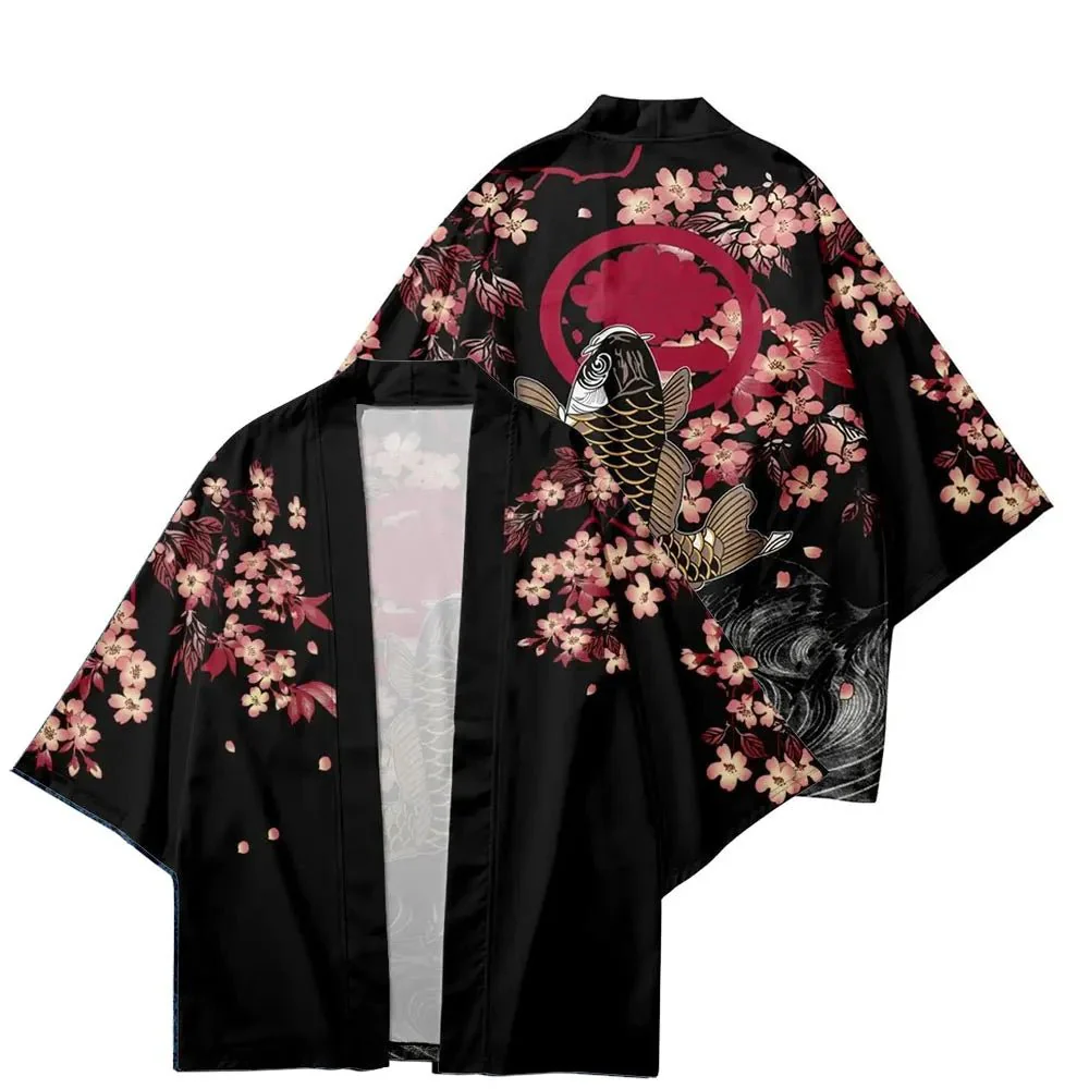 Cardigan japonais Yukata pour hommes et femmes – Image 9