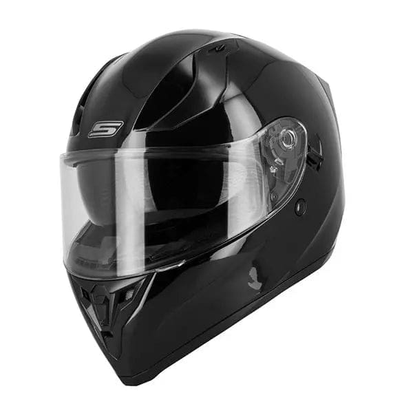 Casque de moto femme Noir Brillant- S441 VENGE – Image 4