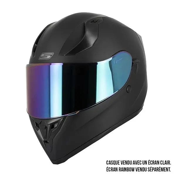 Casque Moto Femme Noir MAT- S441 VENGE – Image 6