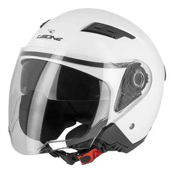 Casque moto jet – BLANC – Image 2