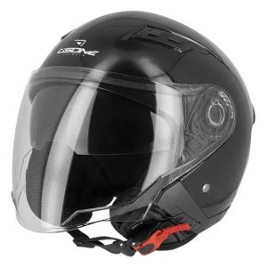 Casque moto jet – NOIR