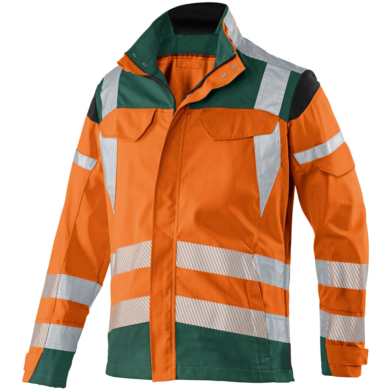 KÜBLER PSA REFLECTIQ Jacket 12078340 Hi Vis Reflective Work Jacket MEN Safety Jacket - EN ISO 20471