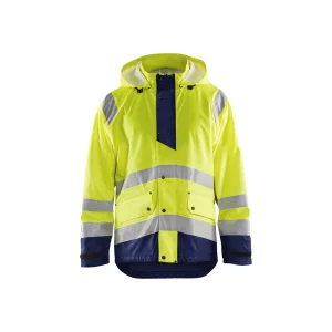 BLAKLADER 43232000 Rain jacket Hi Vis Level 1 Hi Vis Reflective Rain Jacket MEN - Waterproof