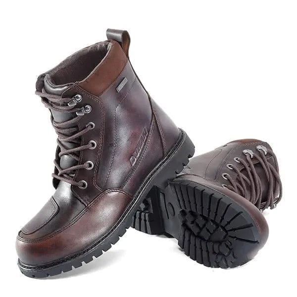 Chaussure cuir moto vintage – Image 4