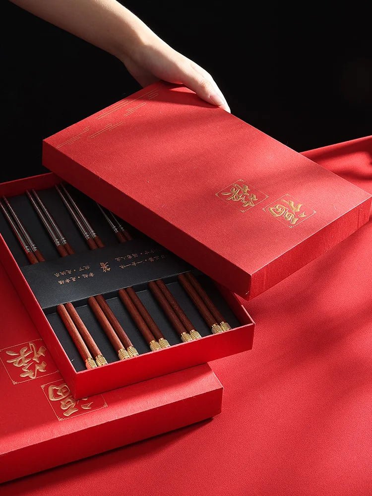 Coffret cadeau de 10 paires de Baguettes – Image 8