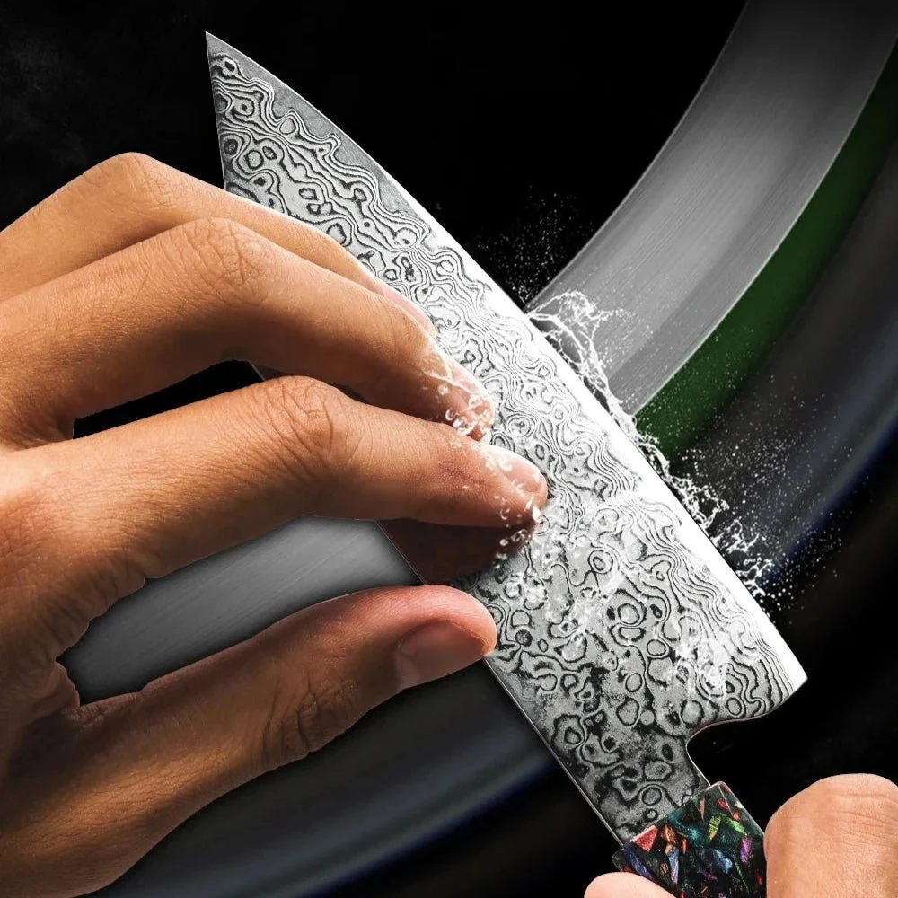 Couteau de Cuisine Japonais Bunka – Image 8