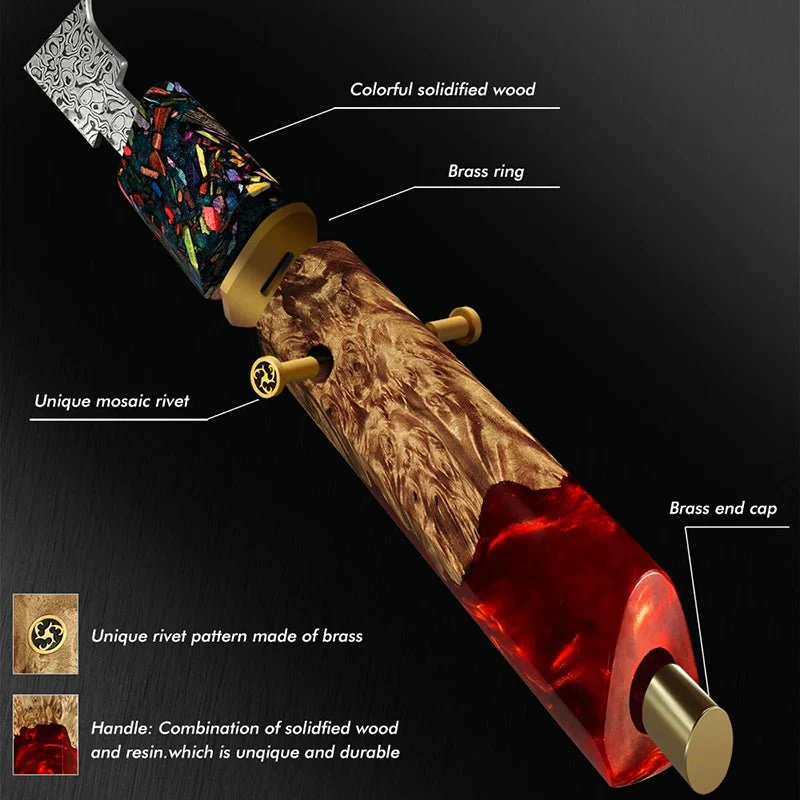 Couteau de Cuisine Japonais Bunka – Image 7