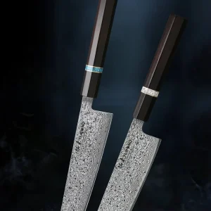 Couteau japonais Gyuto Kiritsuke - 2 pièces