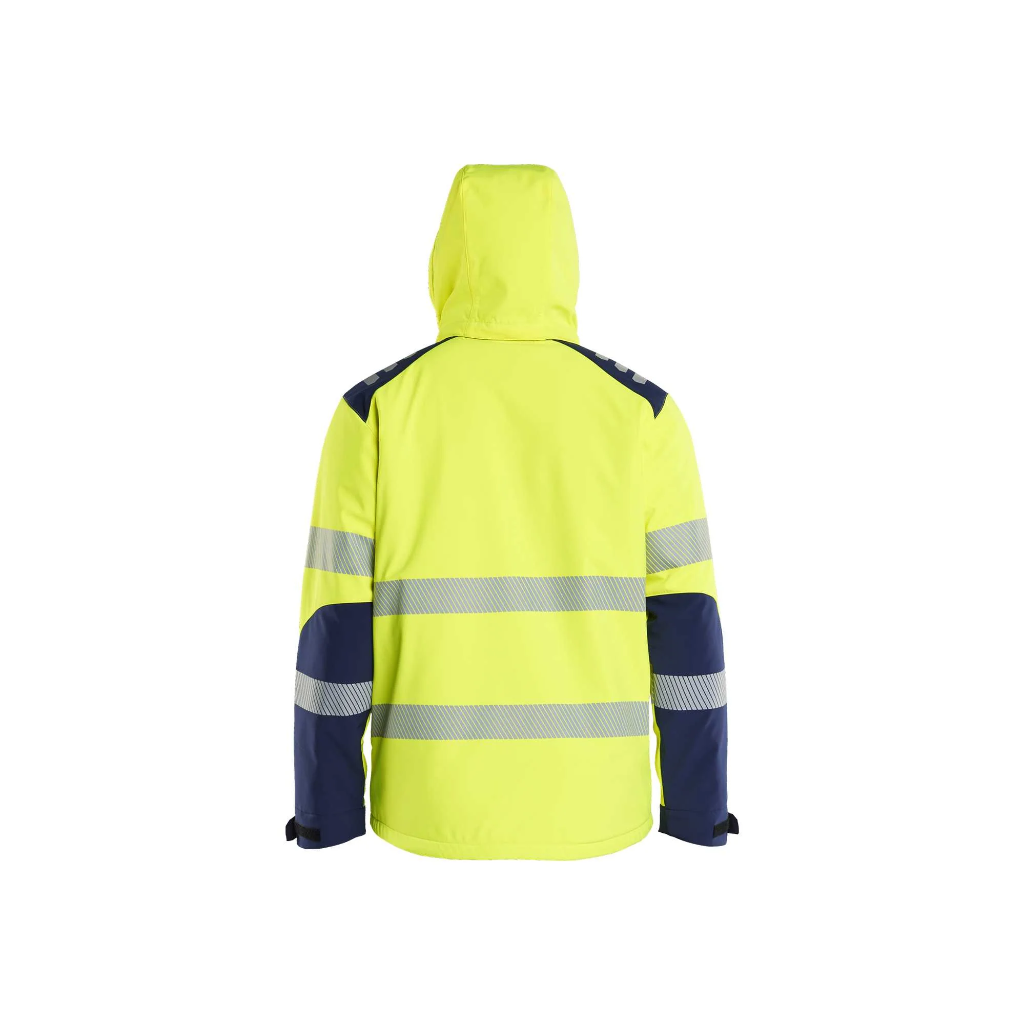 BLAKLADER 44002513 Hi vis Lightweight lined Winter Softshell Jacket Work Jacket MEN - Waterproof – Image 4