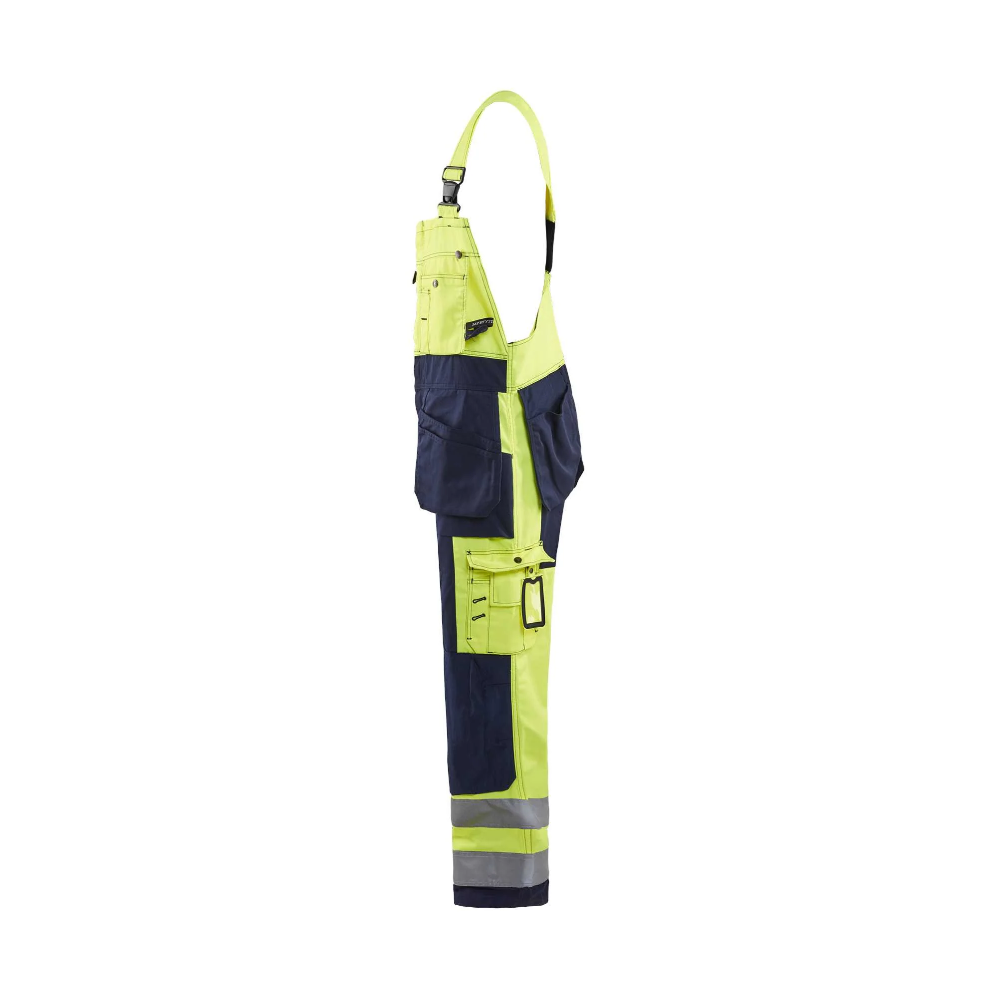 BLAKLADER 26031860 Hi Vis Bib Overalls Hi Vis Reflective Work Bib Trousers Men - twill fabric – Image 4