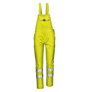 SIR SAFETY VELVET Hi Vis Reflective Work Bib Trousers Men - Cold Resistant