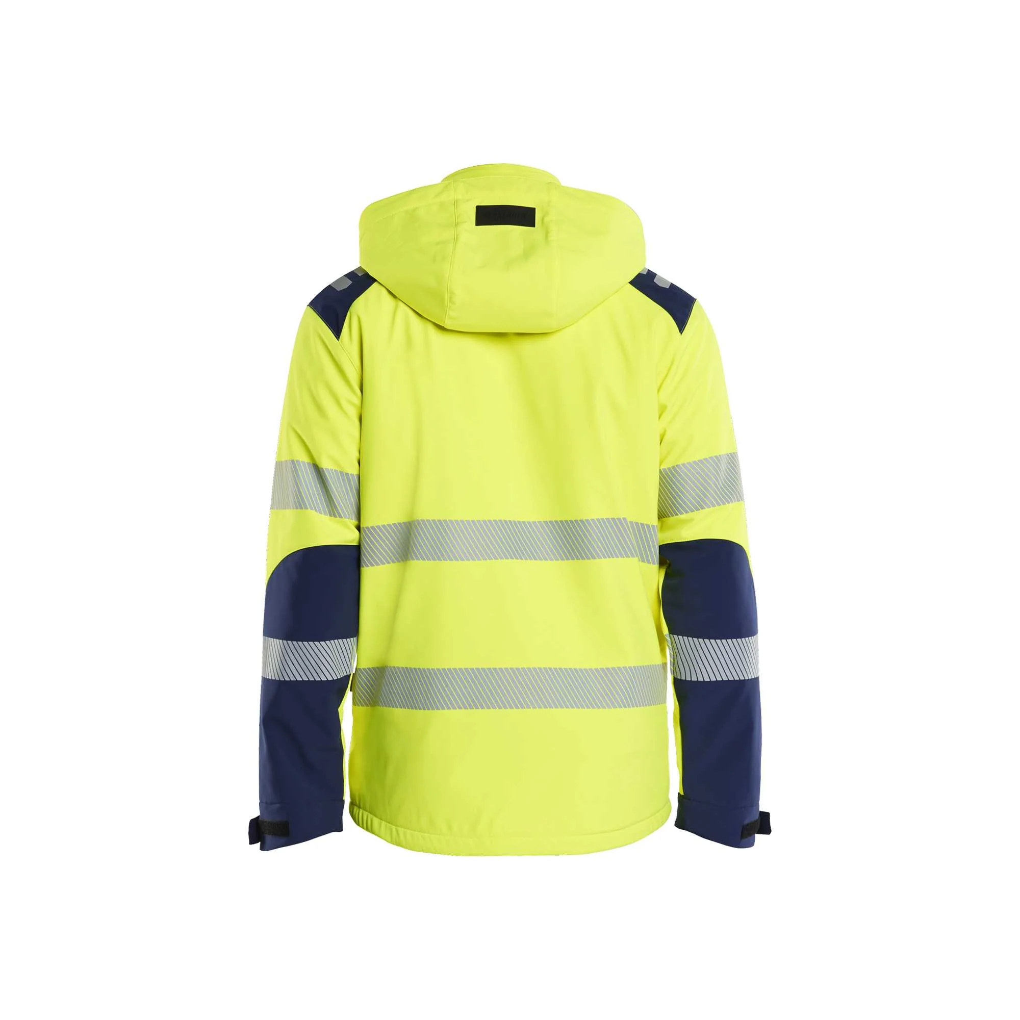 BLAKLADER 44002513 Hi vis Lightweight lined Winter Softshell Jacket Work Jacket MEN - Waterproof – Image 3