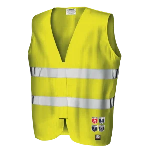 SIR SAFETY SUPERTECH Hi Vis Reflective Work Waistcoat MEN - Antistatic