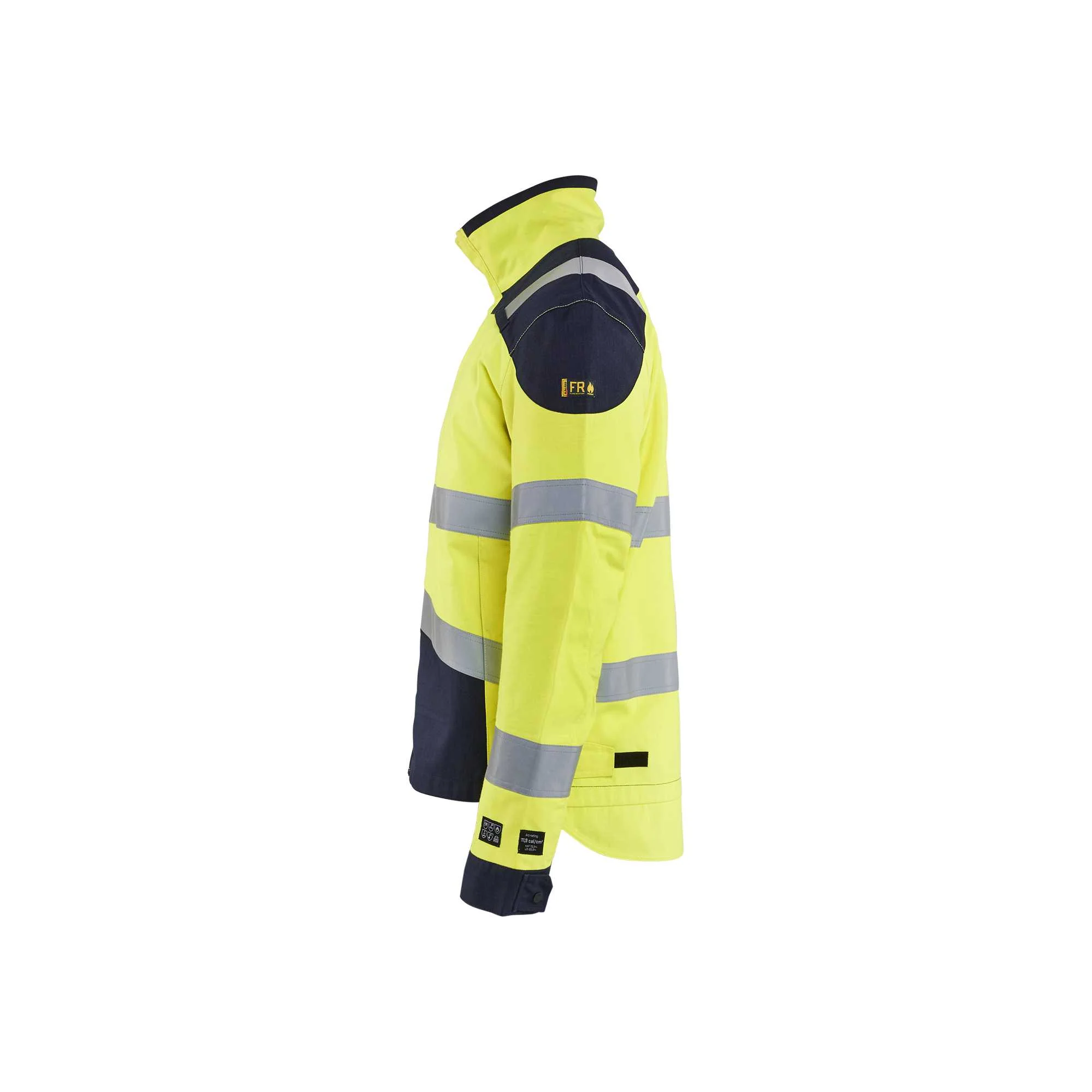 BLAKLADER 40891512 Multinorm Inherent jacket Hi Vis Reflective Work Jacket MEN - Flame Retardant – Image 4