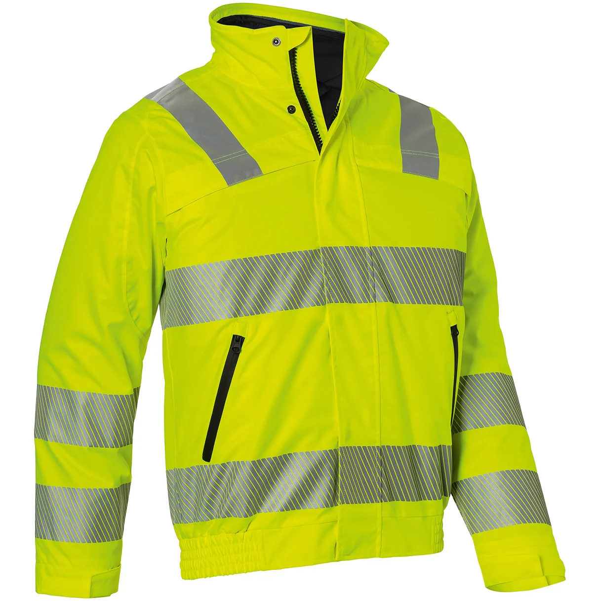 KÜBLER PSA REFLECTIQ JACKET 19778228 Hi Vis Reflective Work Jacket MEN Safety Jacket - Waterproof – Image 2