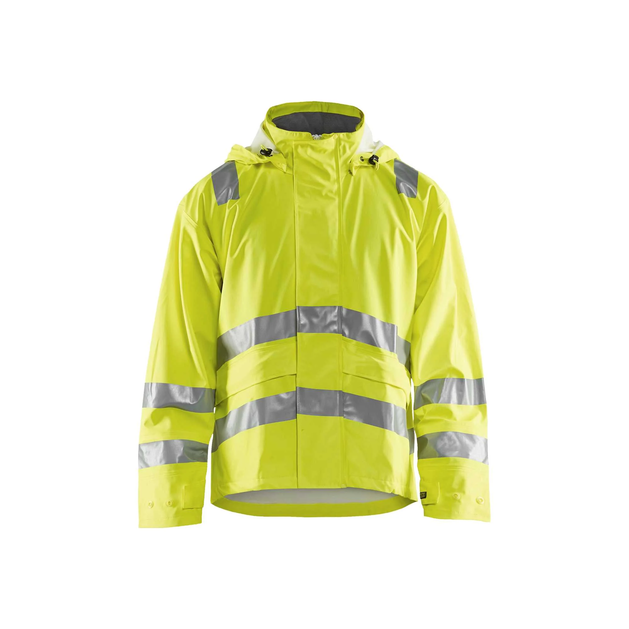 BLAKLADER 43032009 Flame resistant rain jacket Hi Vis Reflective Work Jacket MEN - Waterproof – Image 2