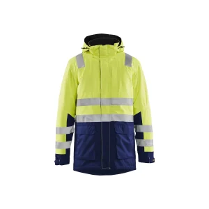 BLAKLADER 44951987 Winter Parka Hi vis Hi Vis Reflective Parka Work Jacket MEN - Waterproof