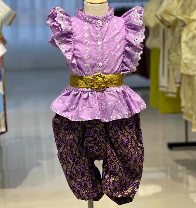 Ensemble de vêtements traditionnels rétro pour enfants – Image 6